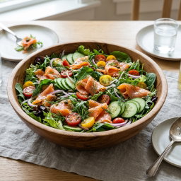 Smoked Salmon Salad (10 Pax)
