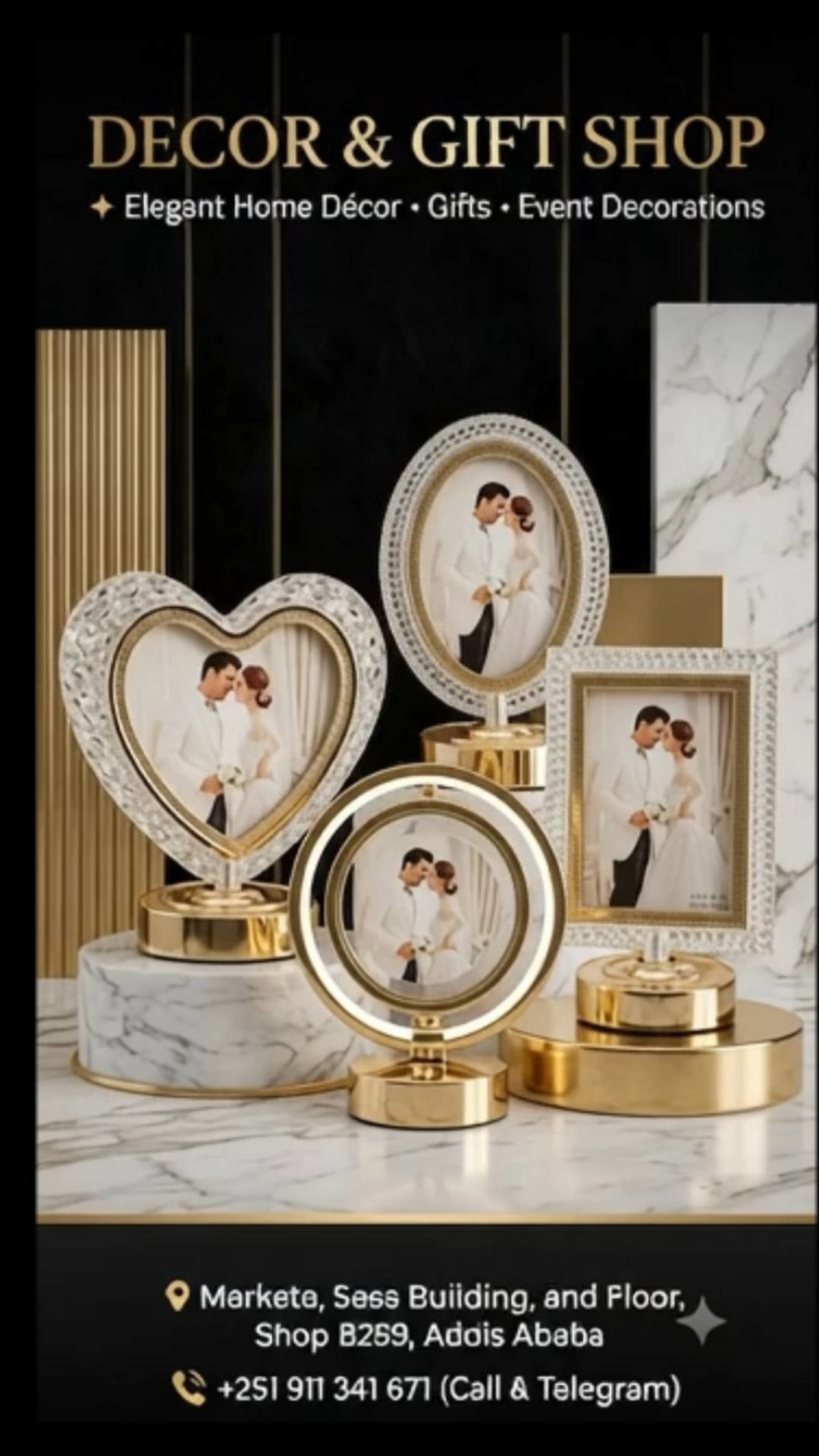 LED photo frame