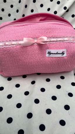 Trousse taille M rose