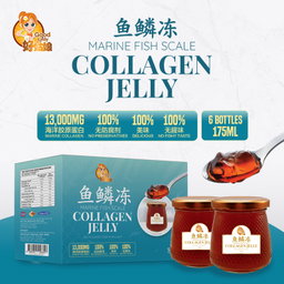 Fish Scale Collagen 魚鱗冻天然胶原蛋白 *13,000mg Collagen* - 175ml x 6 Bottle