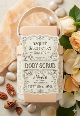 Asquith & Somerset body scrubs 