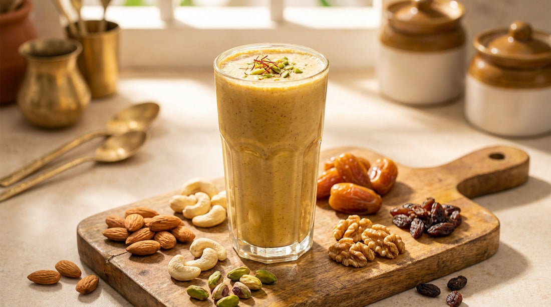 Dry fruits shake 😋_0
