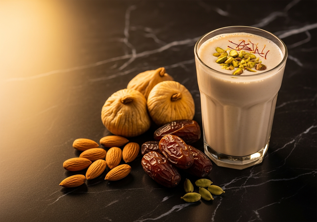 Delicious Anjeer shake 😋