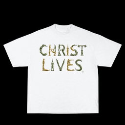 CHRIST LIVES MILITARY SOLDIERS WHITE
