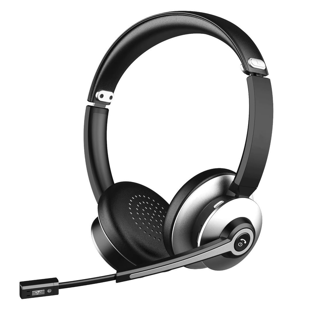 Casque professionnel sans fil avec réduction de bruits, idéal pour vos appels, conférences etc…
