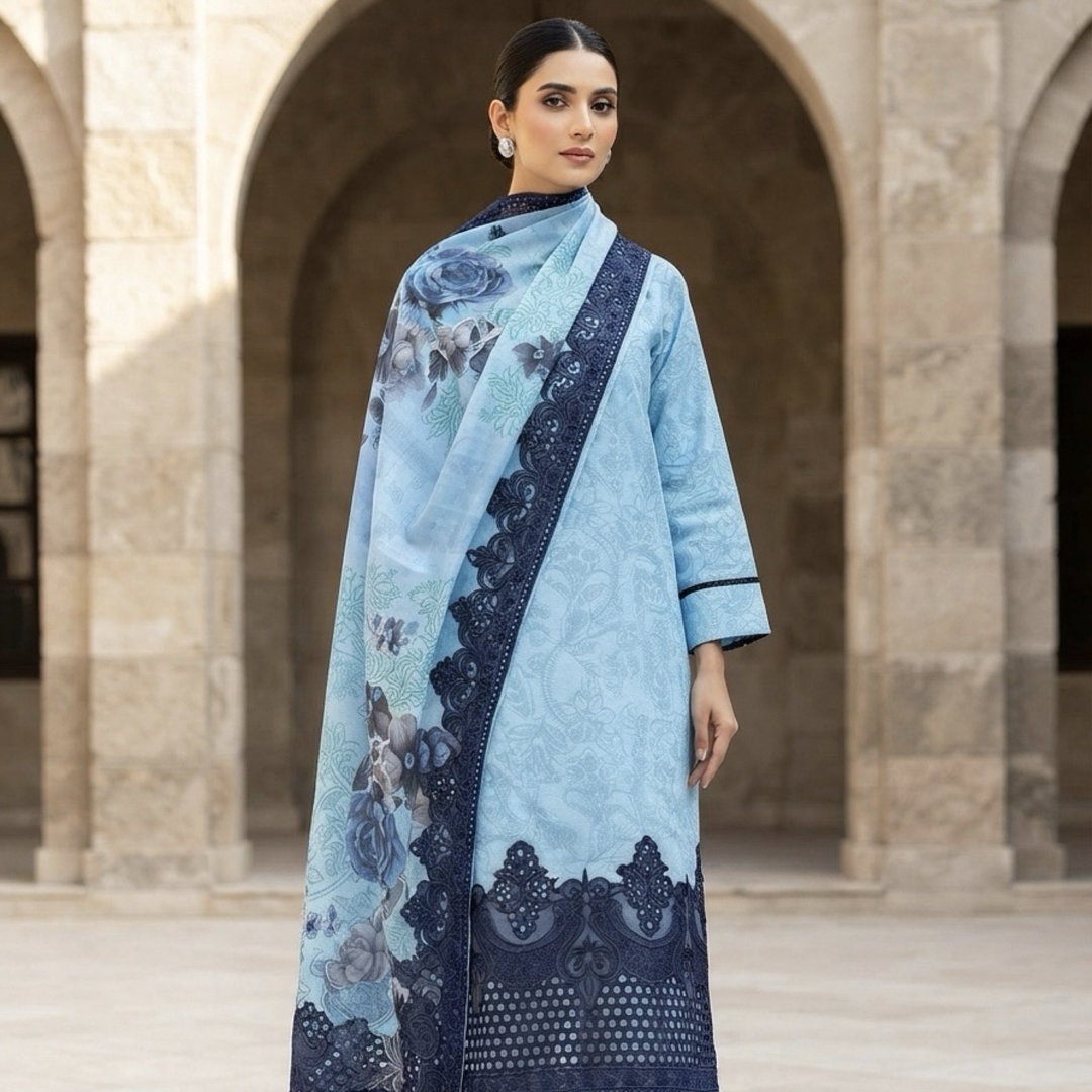 Printed Lawn Suit