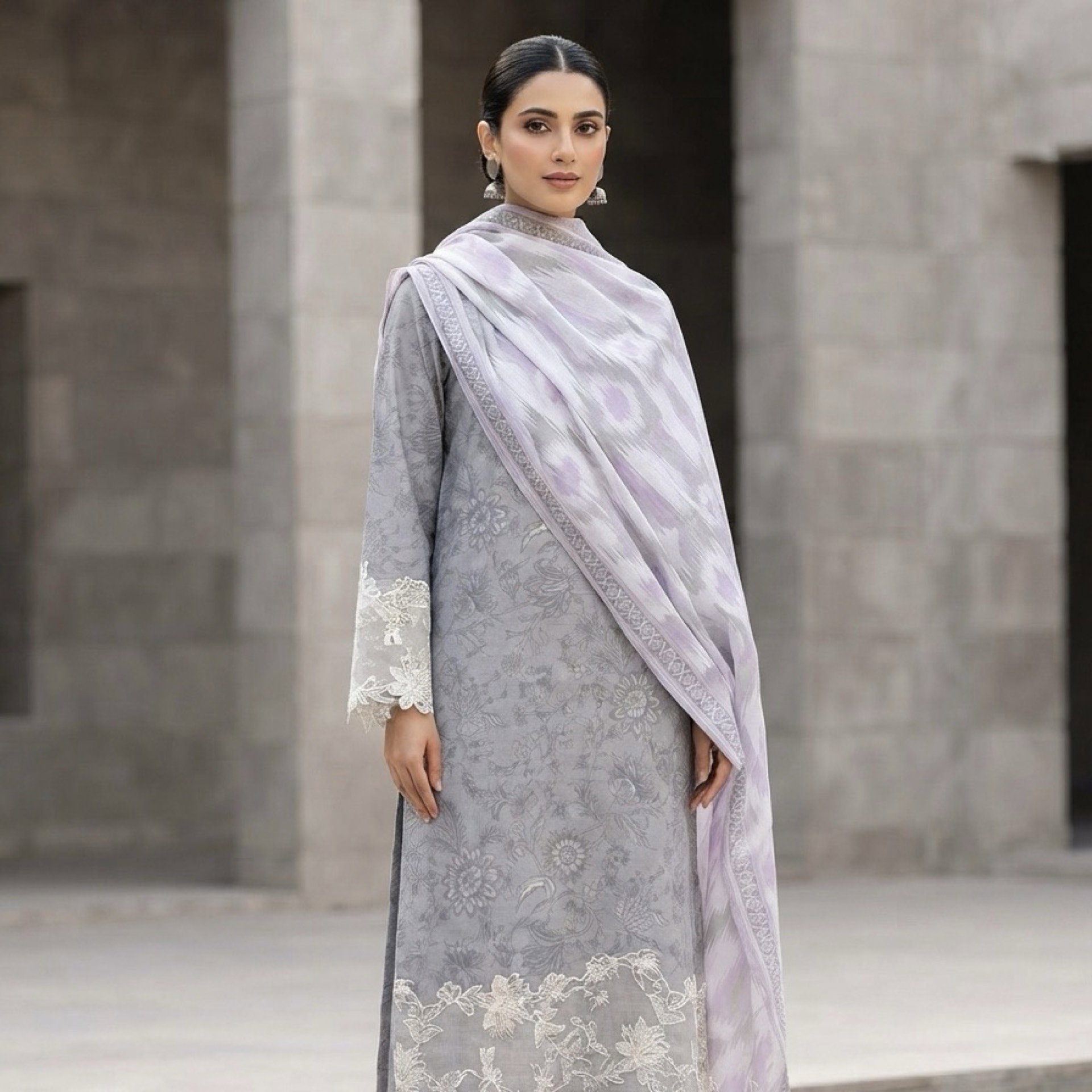 Printed Lawn Suit