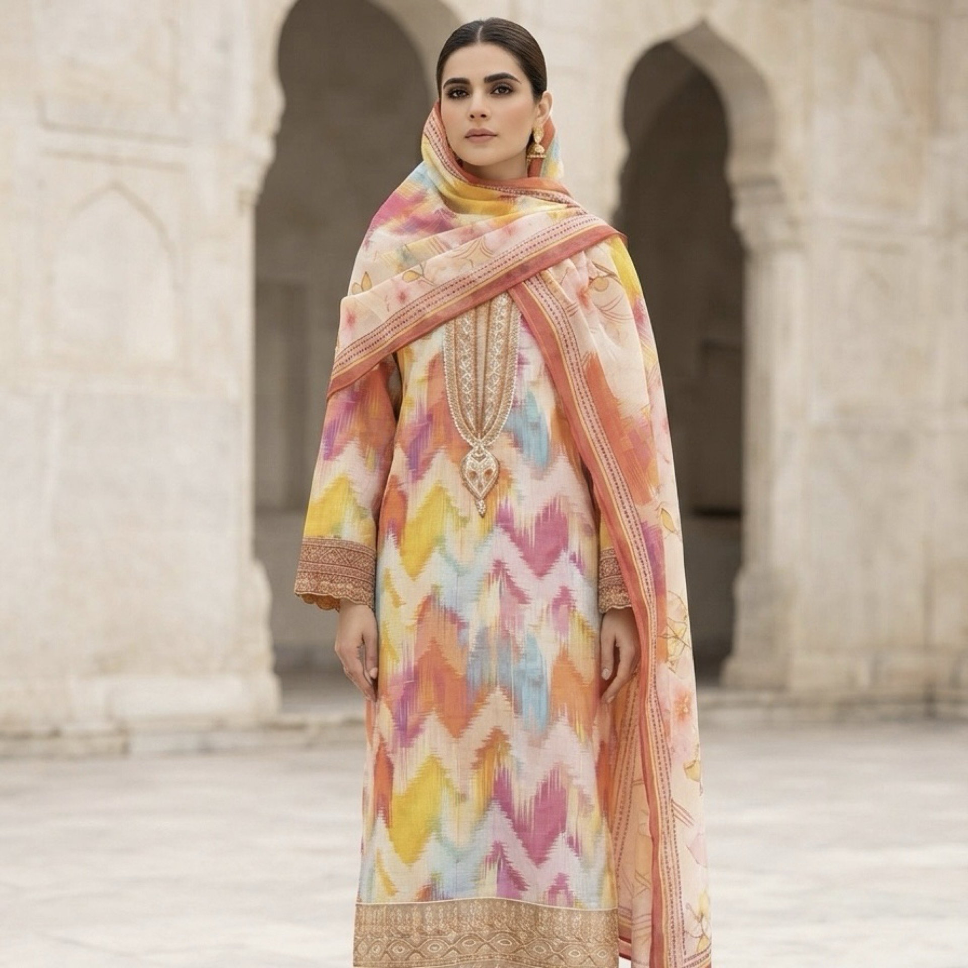 Printed Lawn Suit