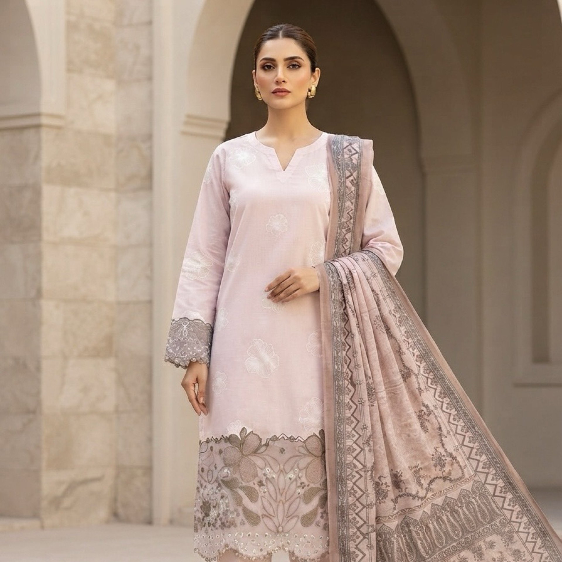 Printed Lawn Suit_0