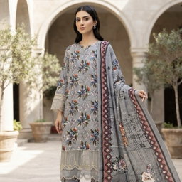 Printed Lawn Suit
