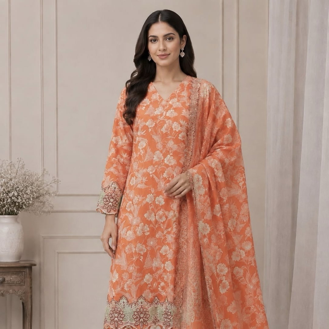 Printed Lawn Suit
