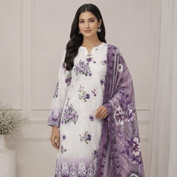 Printed Lawn Suit