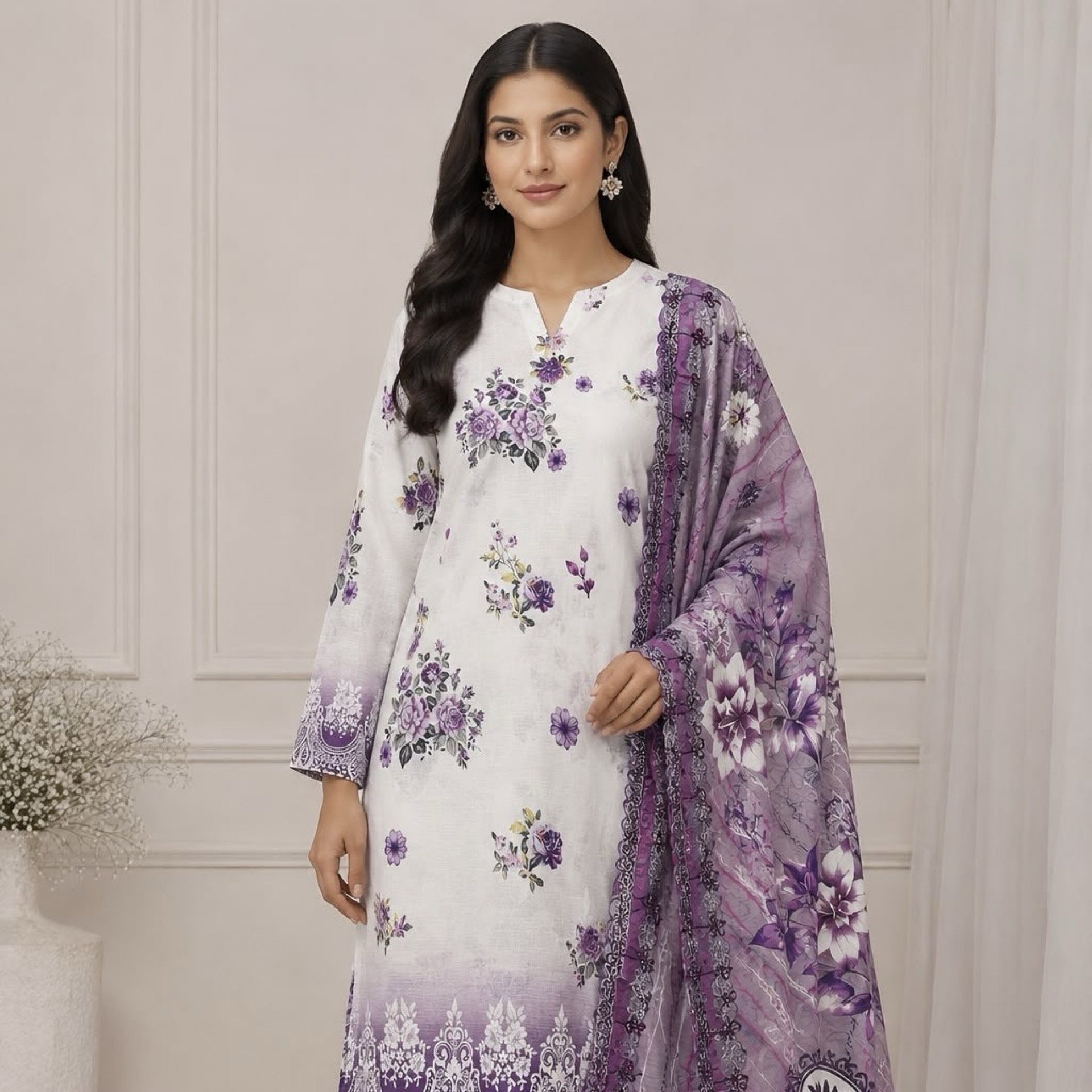 Printed Lawn Suit