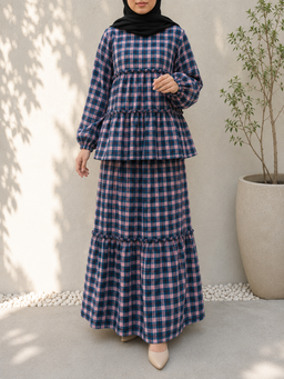 Flannel Skirt Set