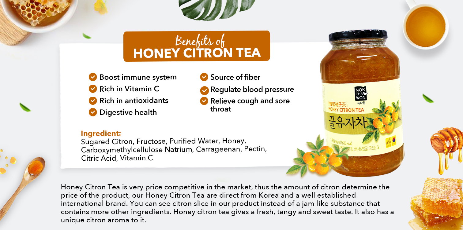 Nokchawon Honey Citron Tea - 1kg_1