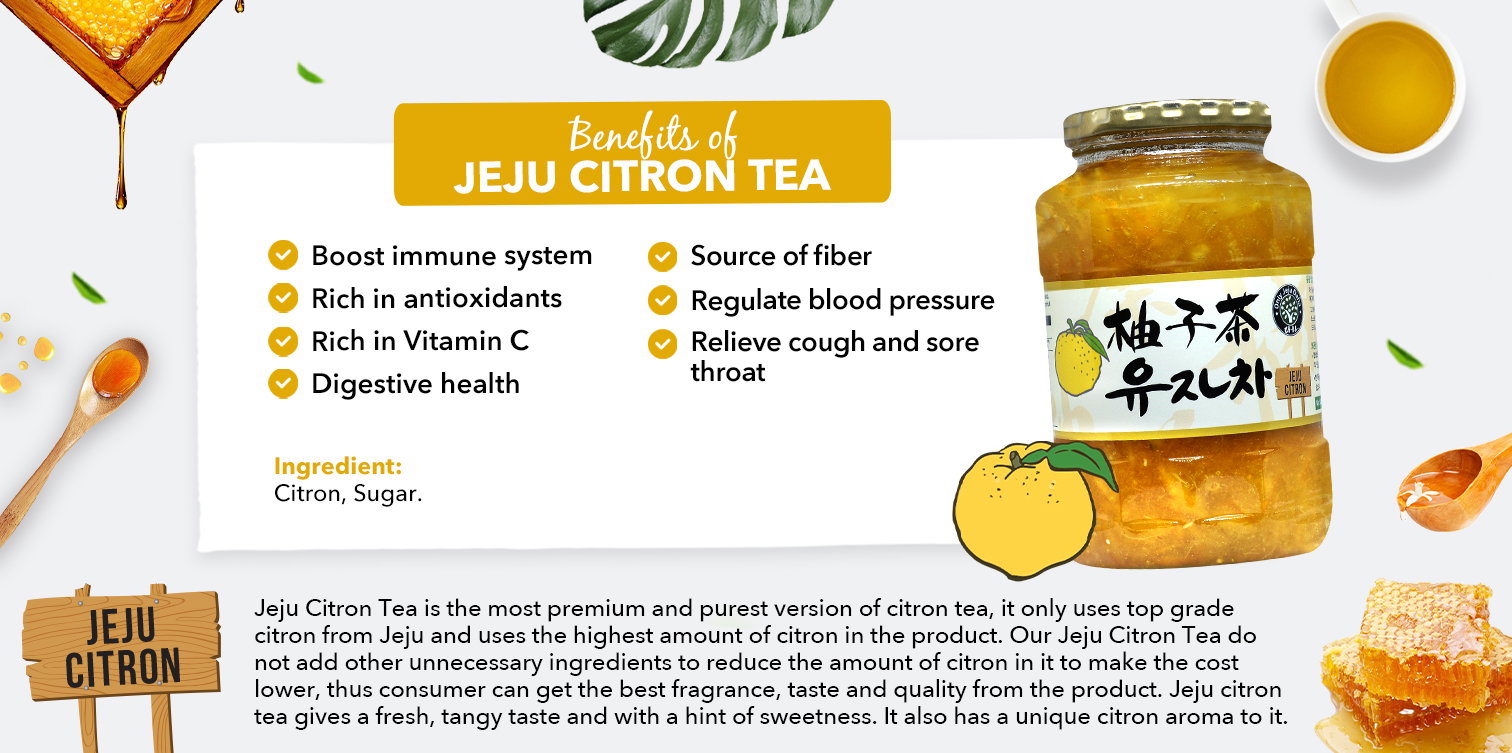Nokchawon Daha Jeju Citron Tea - 1kg_1