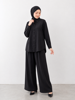 Cotton Crepe Pant Set Punn