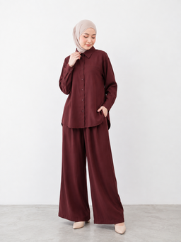 Cotton Crepe Pant Set Punn