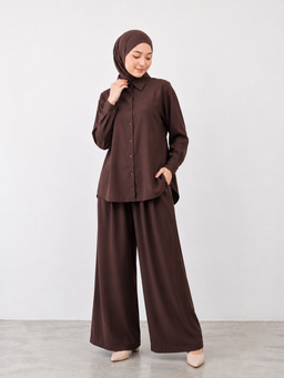 Cotton Crepe Pant Set Punn