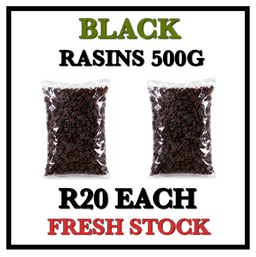 Black Rasins 500g Repack 