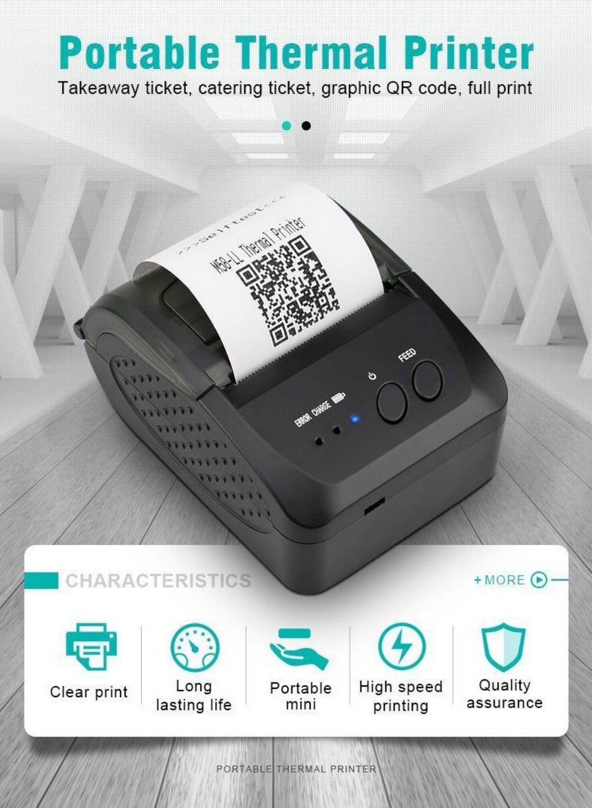 NETUM Bluetooth Receipt Printer_0