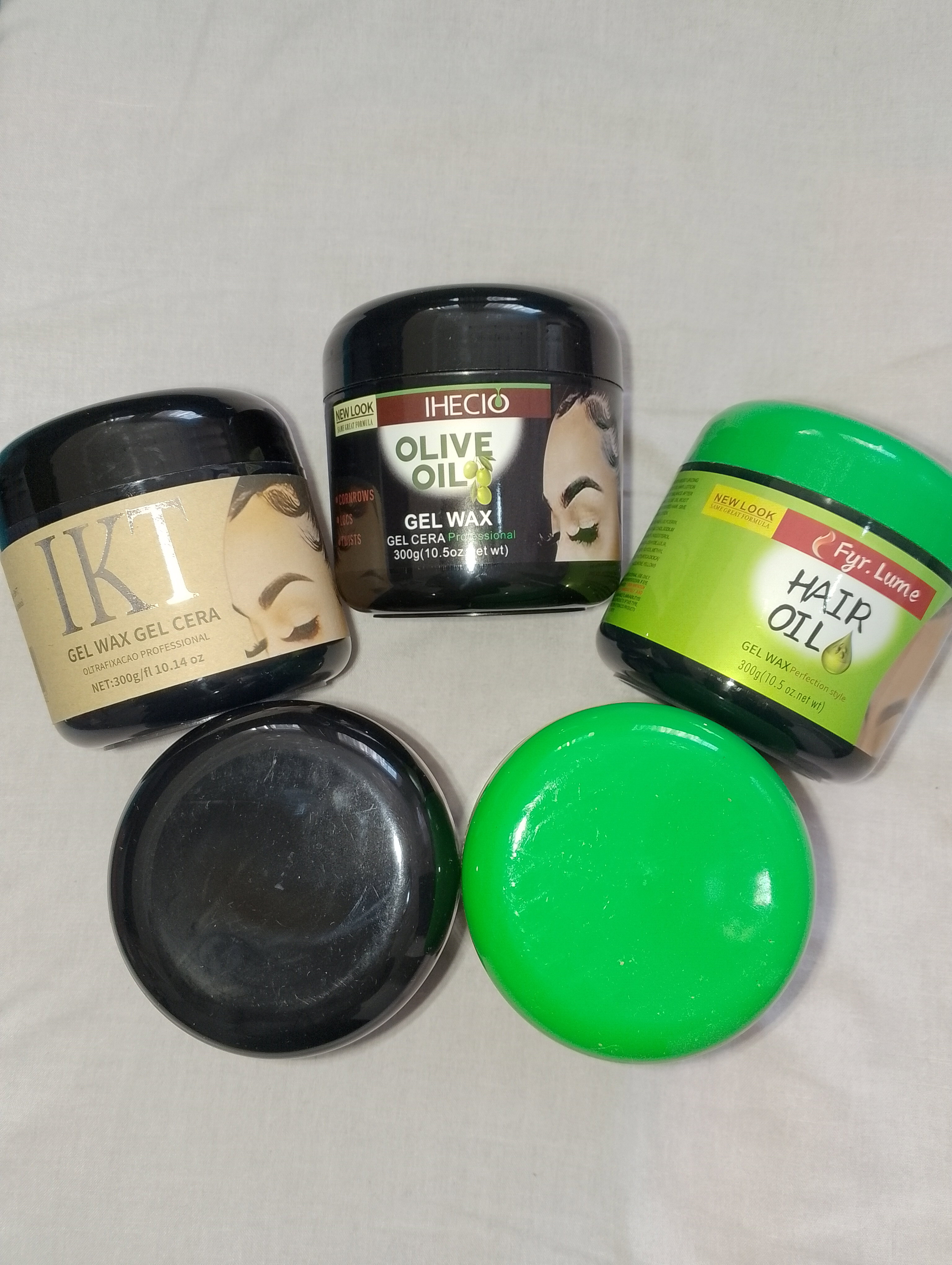 Hair Oil and Gel