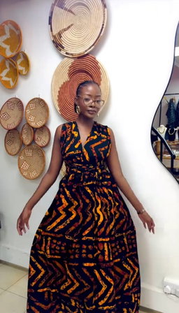 African Kitenge dress 