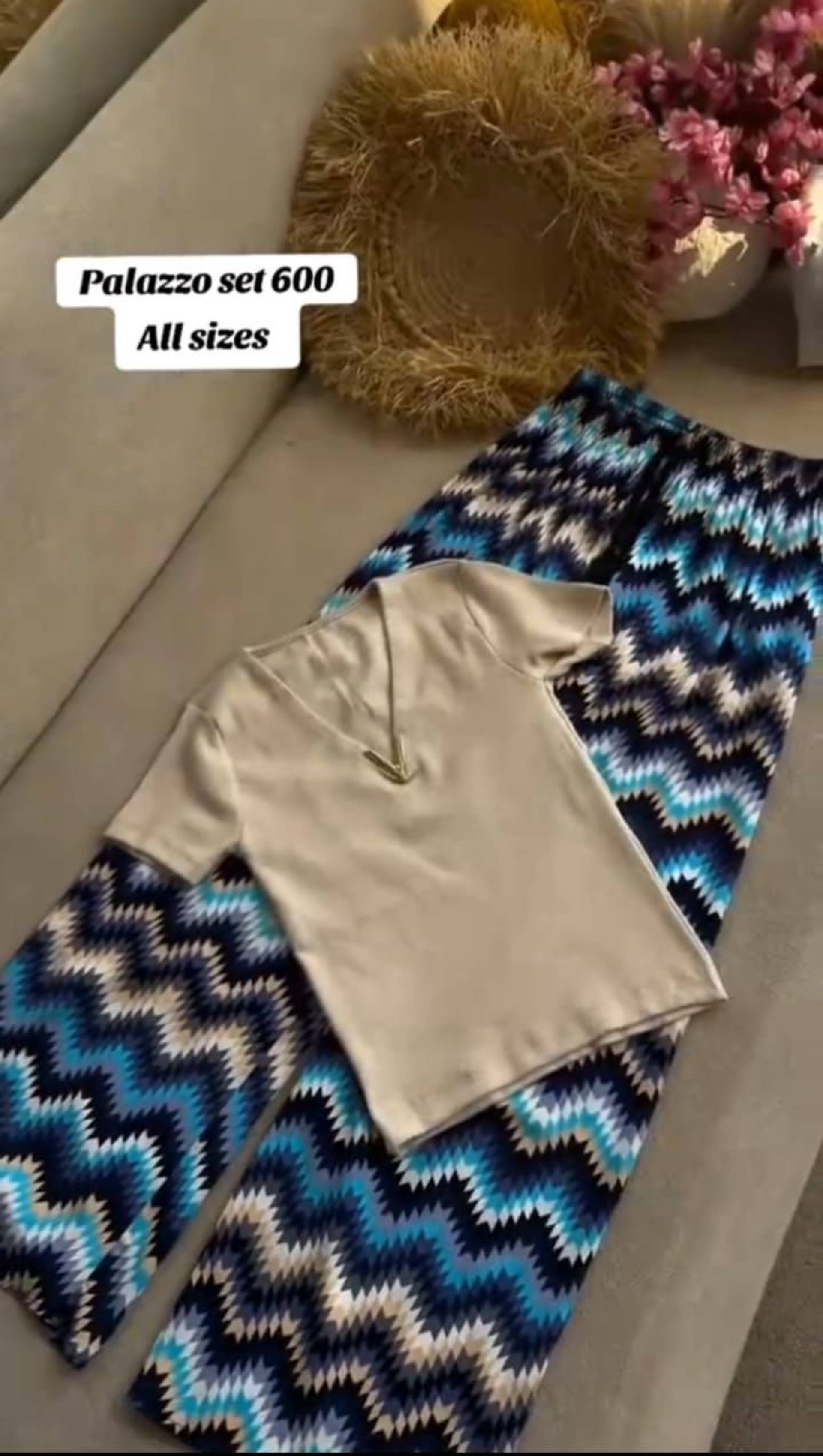2 piece palazzo