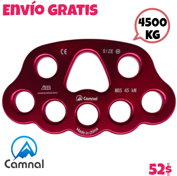 Placa Anclaje 8 huecos_0