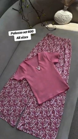 2 piece palazzo