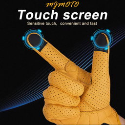 Guantes De Cuero Reforzados