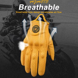 Guantes De Cuero Reforzados