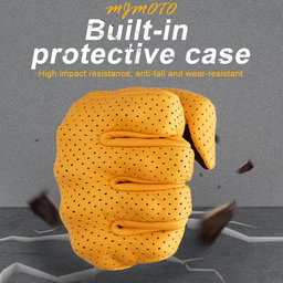 Guantes De Cuero Reforzados