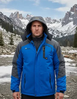 Chaqueta Impermeable Montaña Termica Lluvia Frio Extremo
