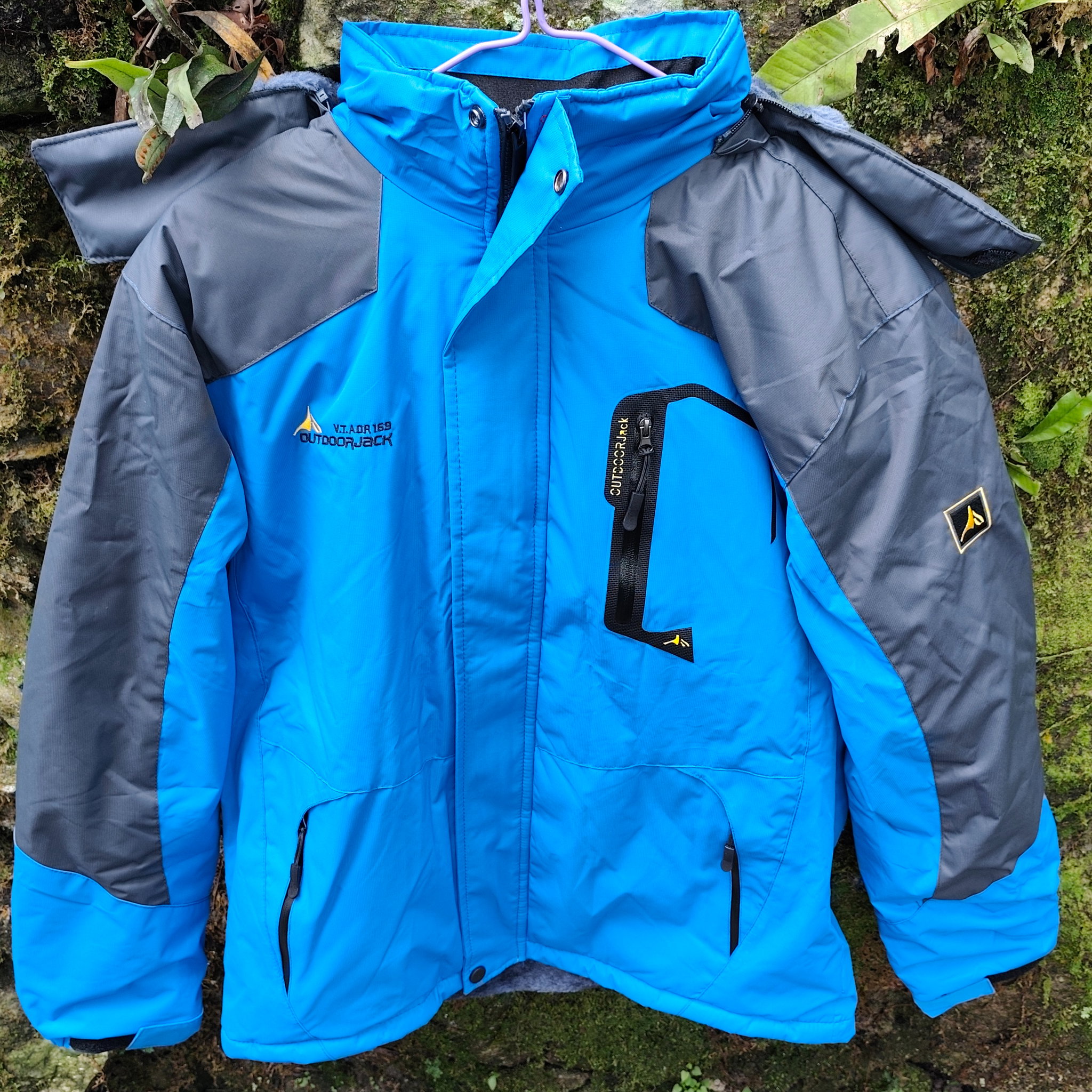 Chaqueta Impermeable Montaña Termica Lluvia Frio Extremo_5