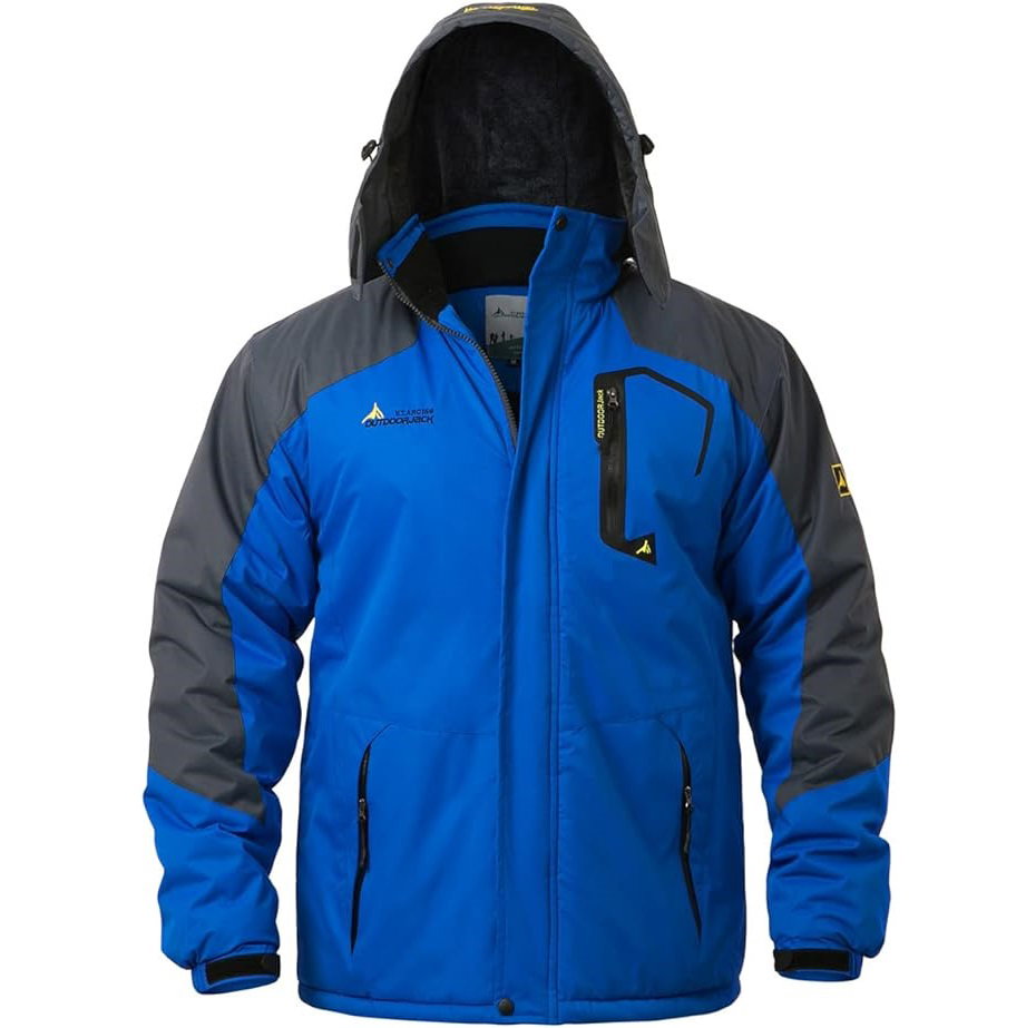 Chaqueta Impermeable Montaña Termica Lluvia Frio Extremo_1
