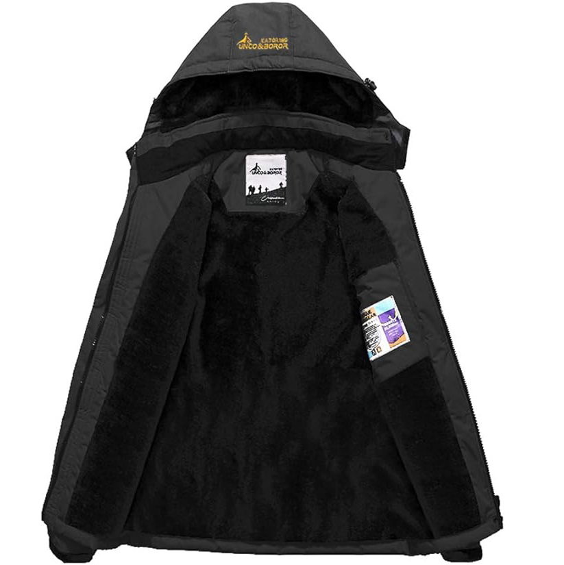 Chaqueta Impermeable Montaña Termica Lluvia Frio Extremo_2