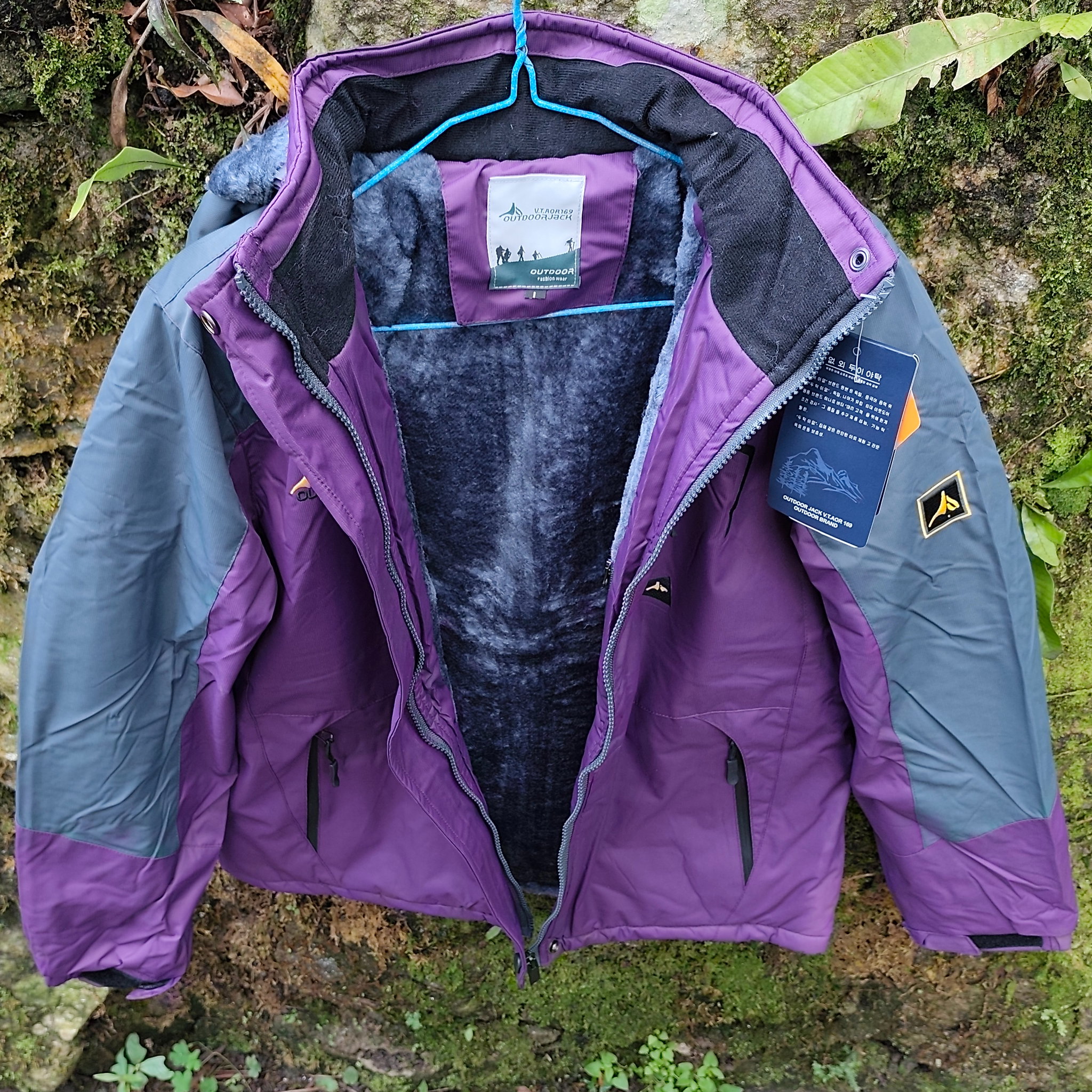 Chaqueta Impermeable Montaña Termica Lluvia Frio Extremo_3