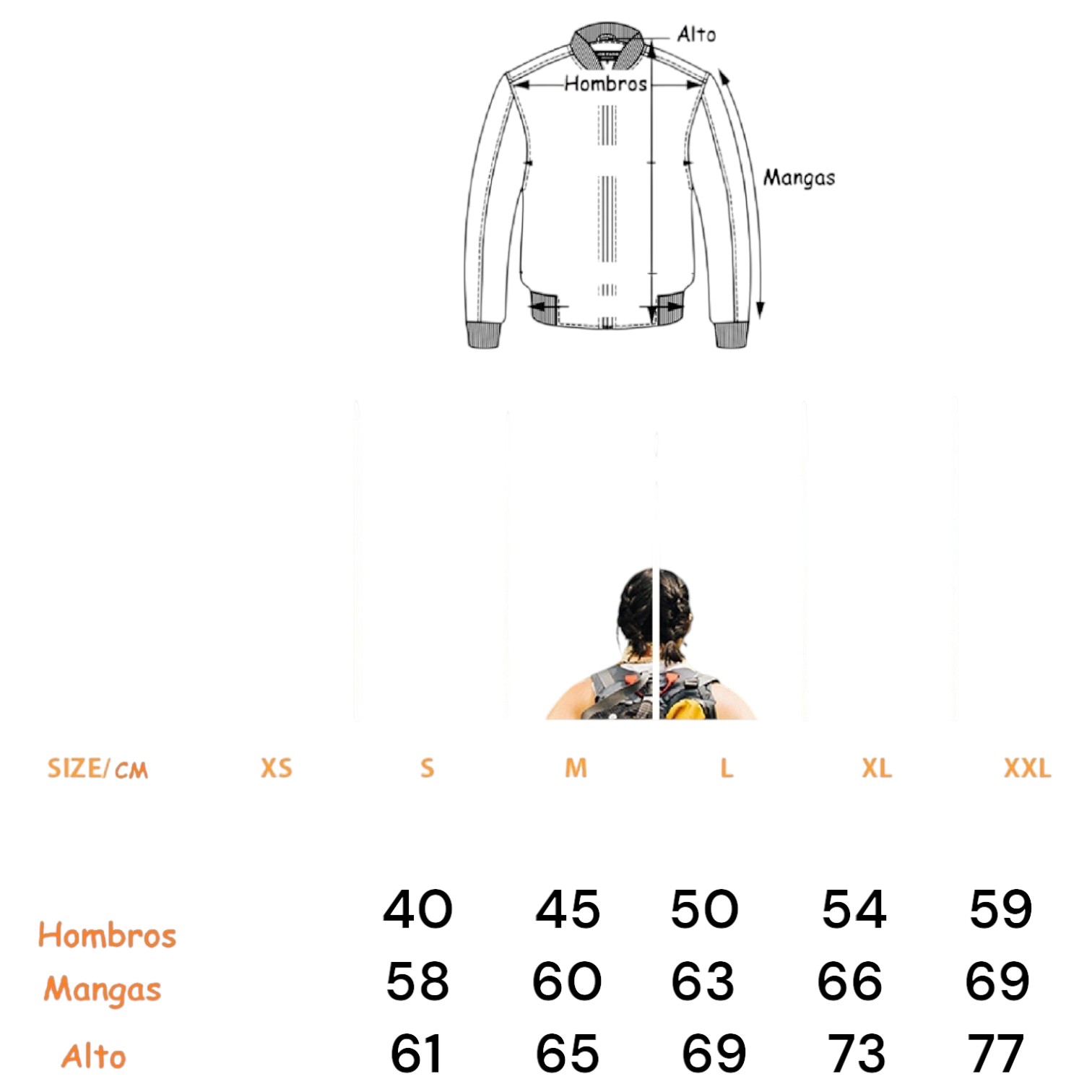 Chaqueta Impermeable Montaña Termica Lluvia Frio Extremo_6