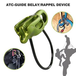 Descensor ATC tipo reverso con Cesta Black Diamond