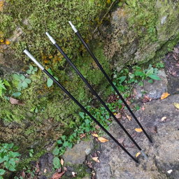 Varilla de fibra para carpa