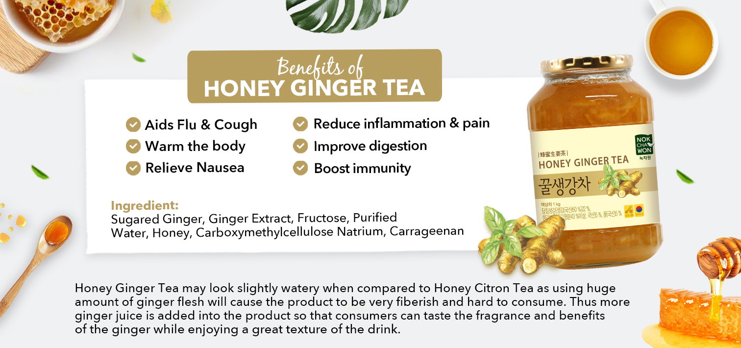 Nokchawon Honey Ginger Tea - 1kg_1