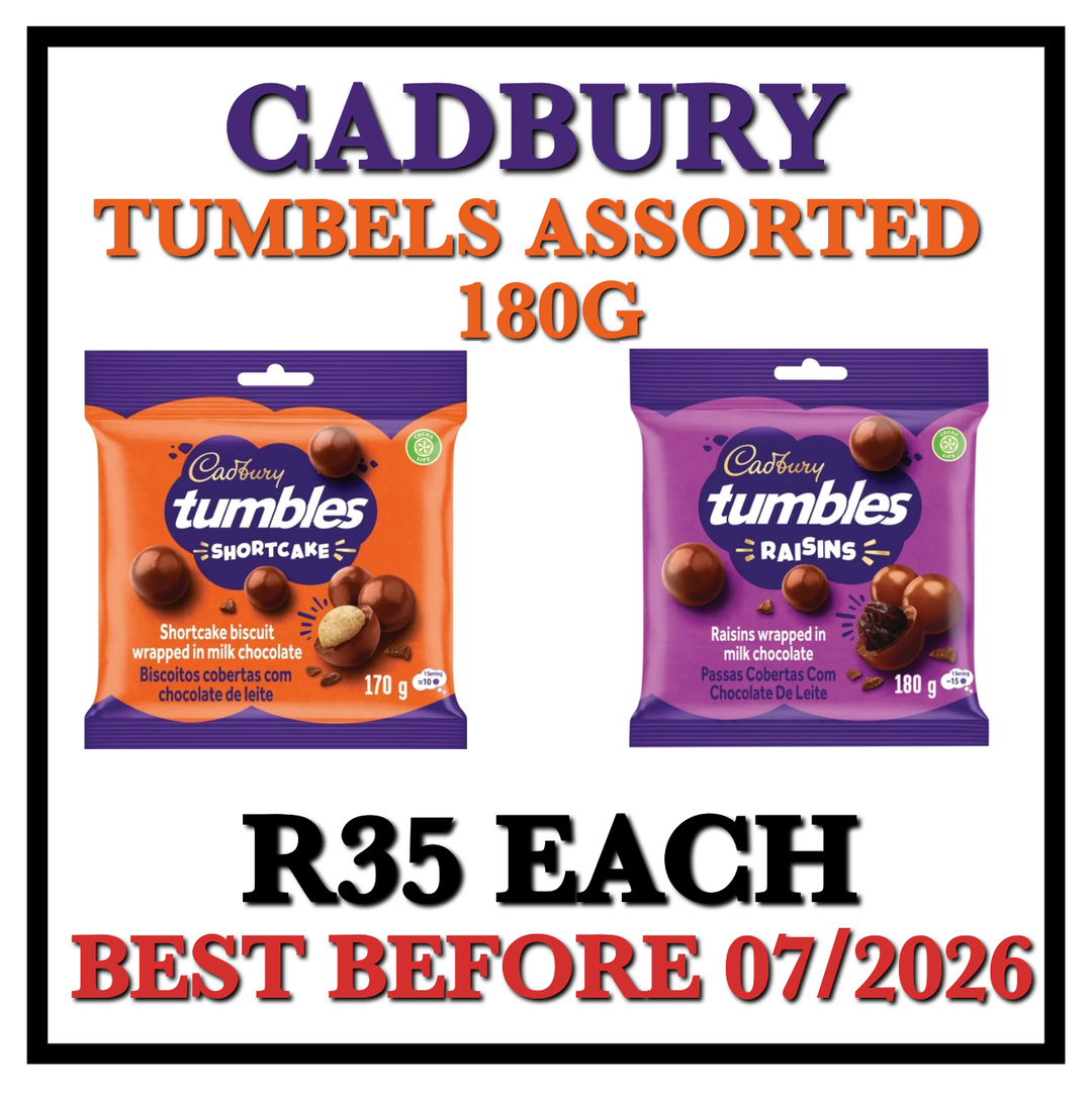 Cadbury Tumbels 180g