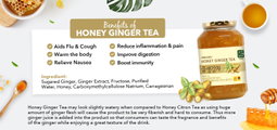 [Korean's Favourite] Nokchawon Honey Citron / Lemon / Pomegranate / Ginger Tea - 1kg