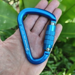 Mosquetón HMS aluminio automático Camnal