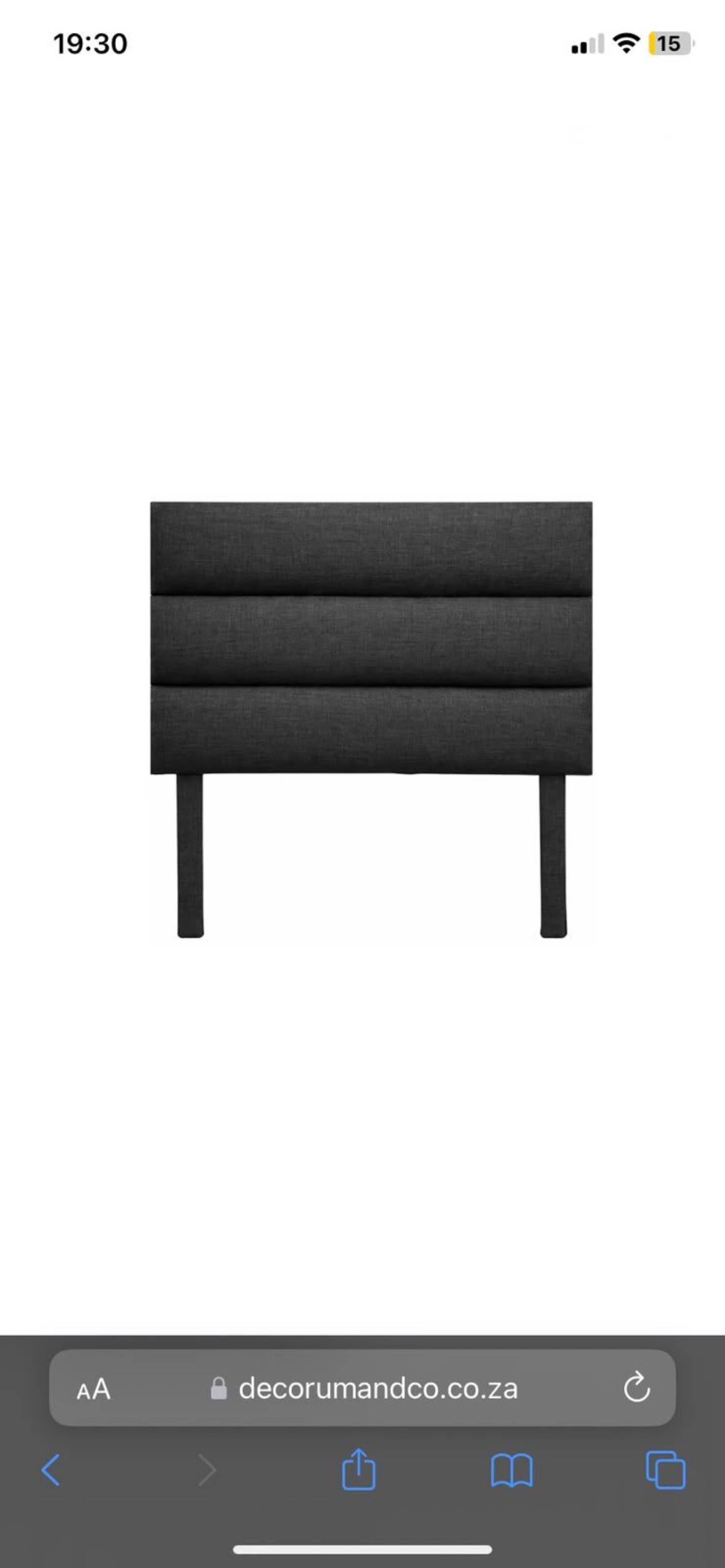 Linen Queen Headboard