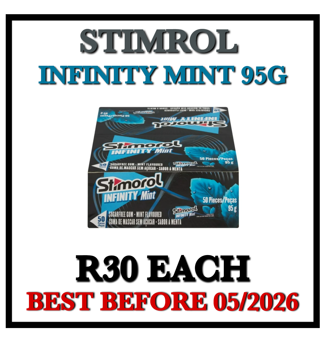 Stimrol Infinity Chewing Gums 95g_0