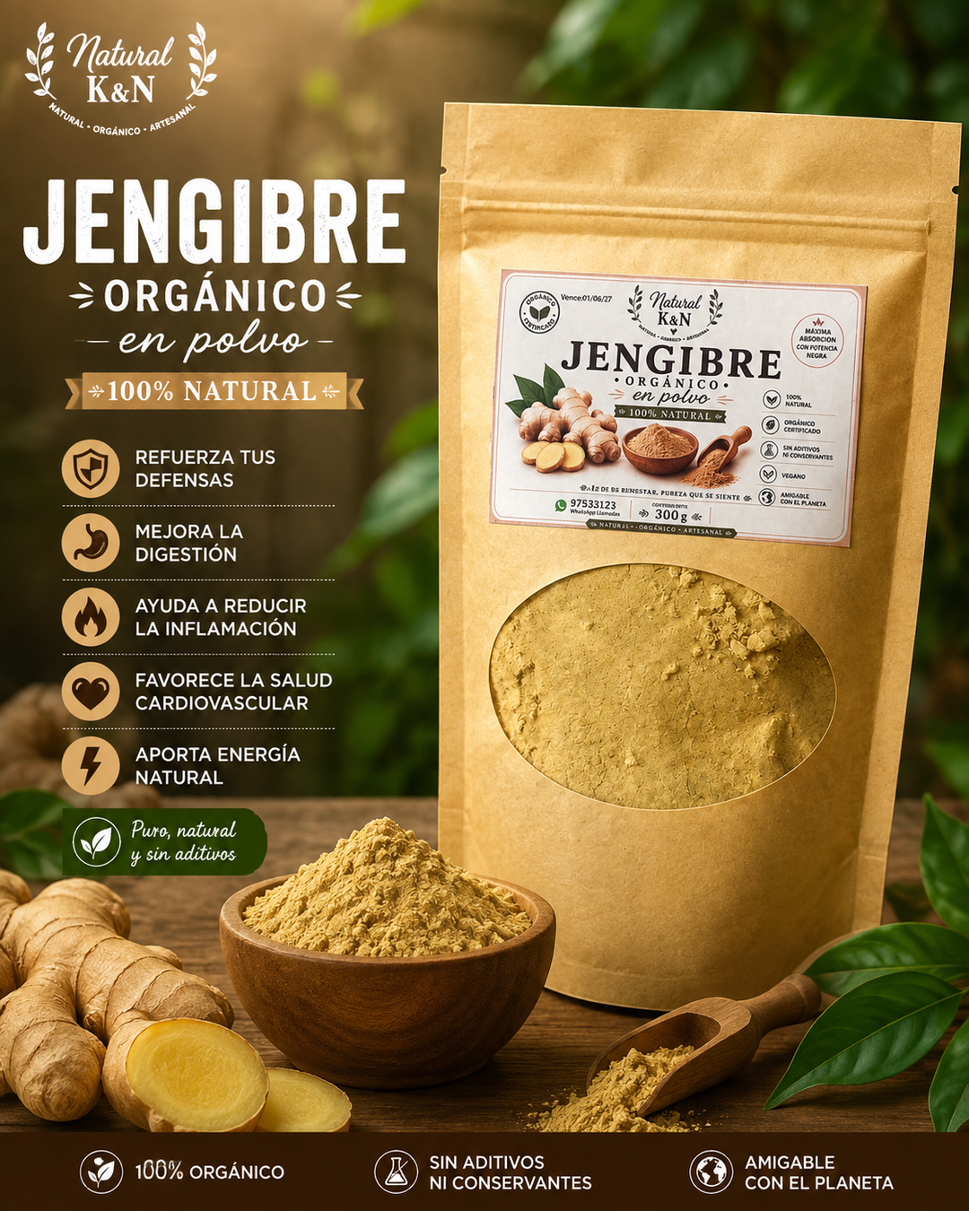 Jengibre en Polvo 