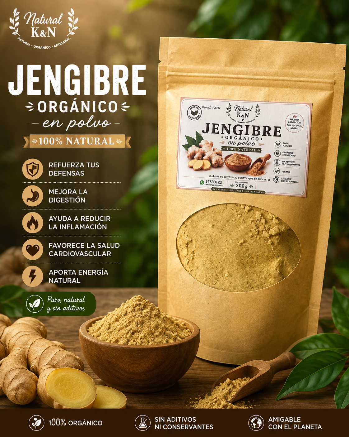 Jengibre en Polvo 