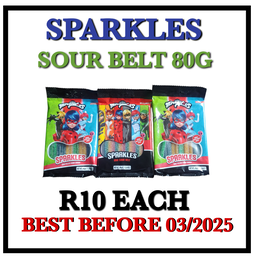 Sparkles Mixed Sour Belt 80g
